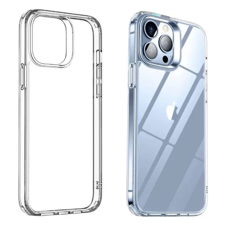 Capa transparente TPU acrílica anti impacto para iPhone