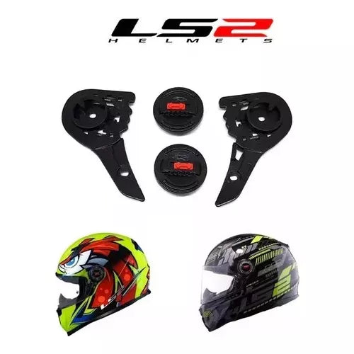 Kit Fixador de Viseira - Capacete Fw3 Gt Ls2 Kit Completo